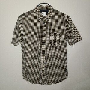 Ben Sherman Black Signature Short Sleeve Gingham Shirt